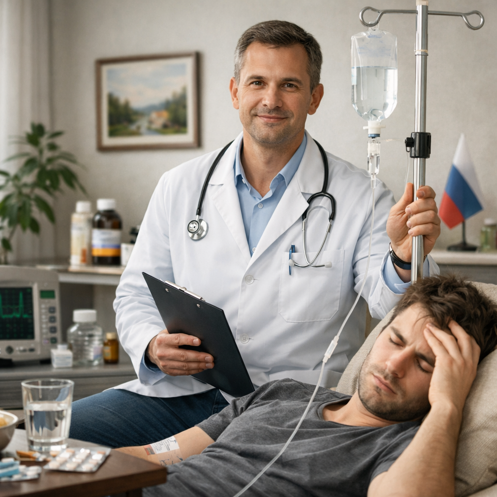 Как справиться с похмельем: безопасные методы и важность помощи